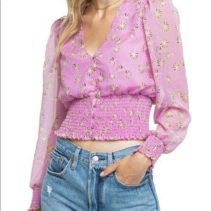 ASTR The Label Tatum Crop Top - L - *Worn Once*